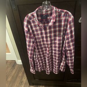 Men’s vineyard vines classic fit Tucker shirt sz L